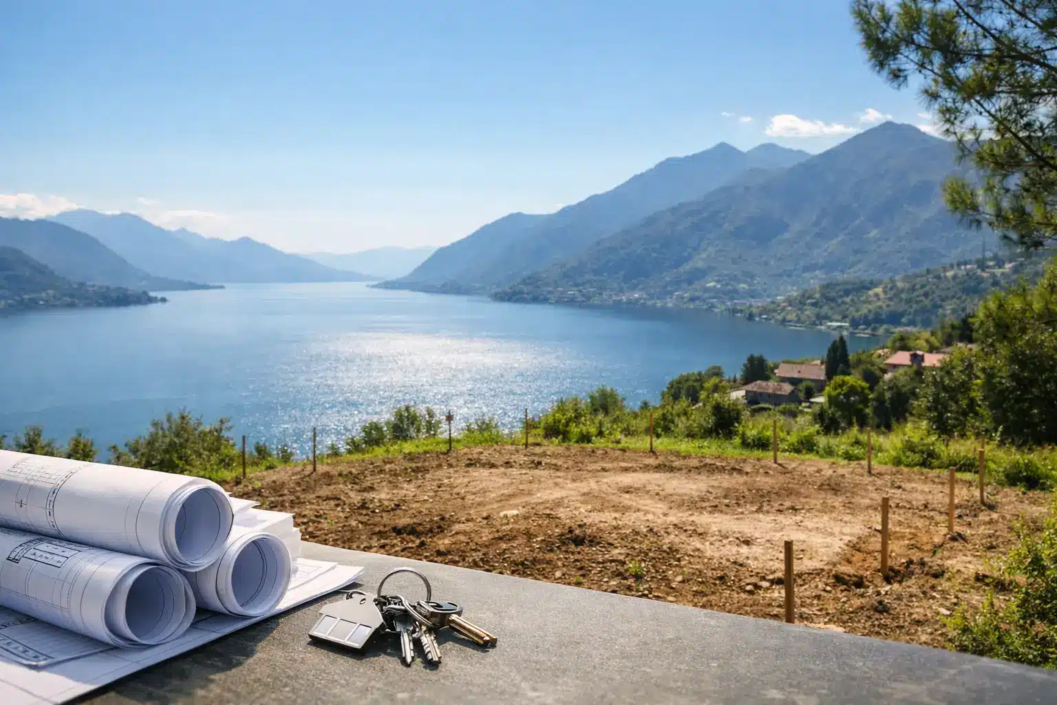 Dónde comprar terreno con vista al lago