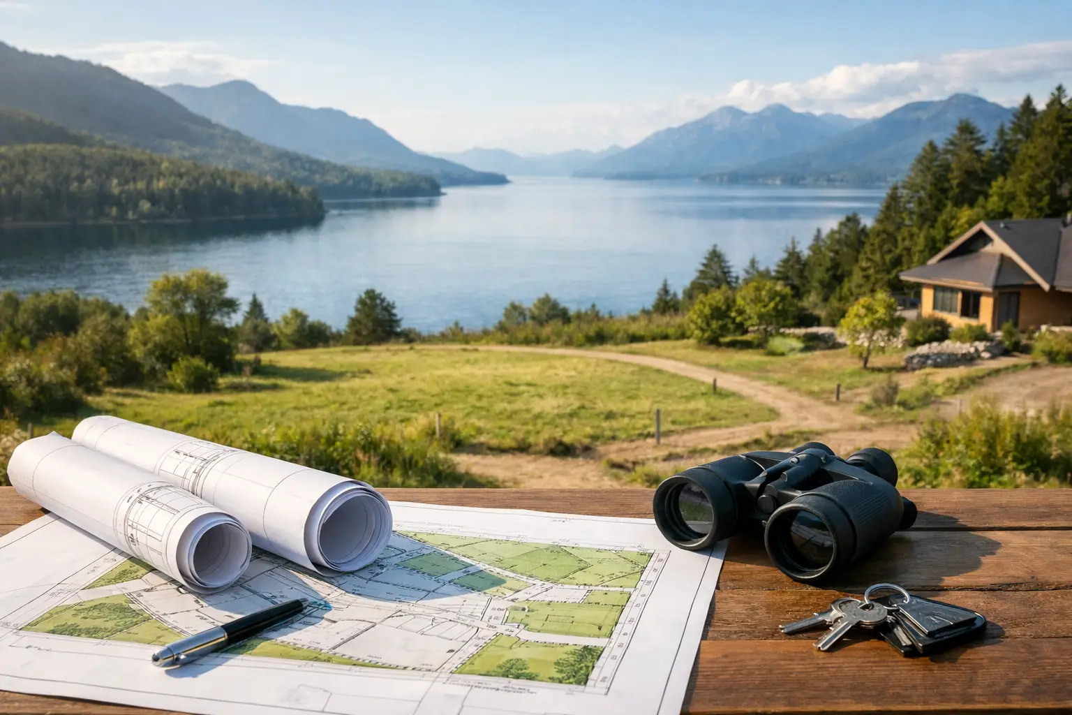Lotes con vista al lago: qué mirar antes de comprar