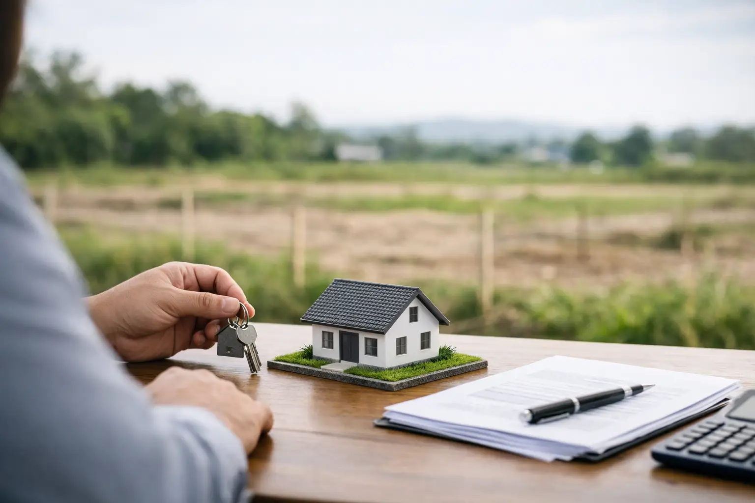 ¿Se puede comprar terreno sin banco?